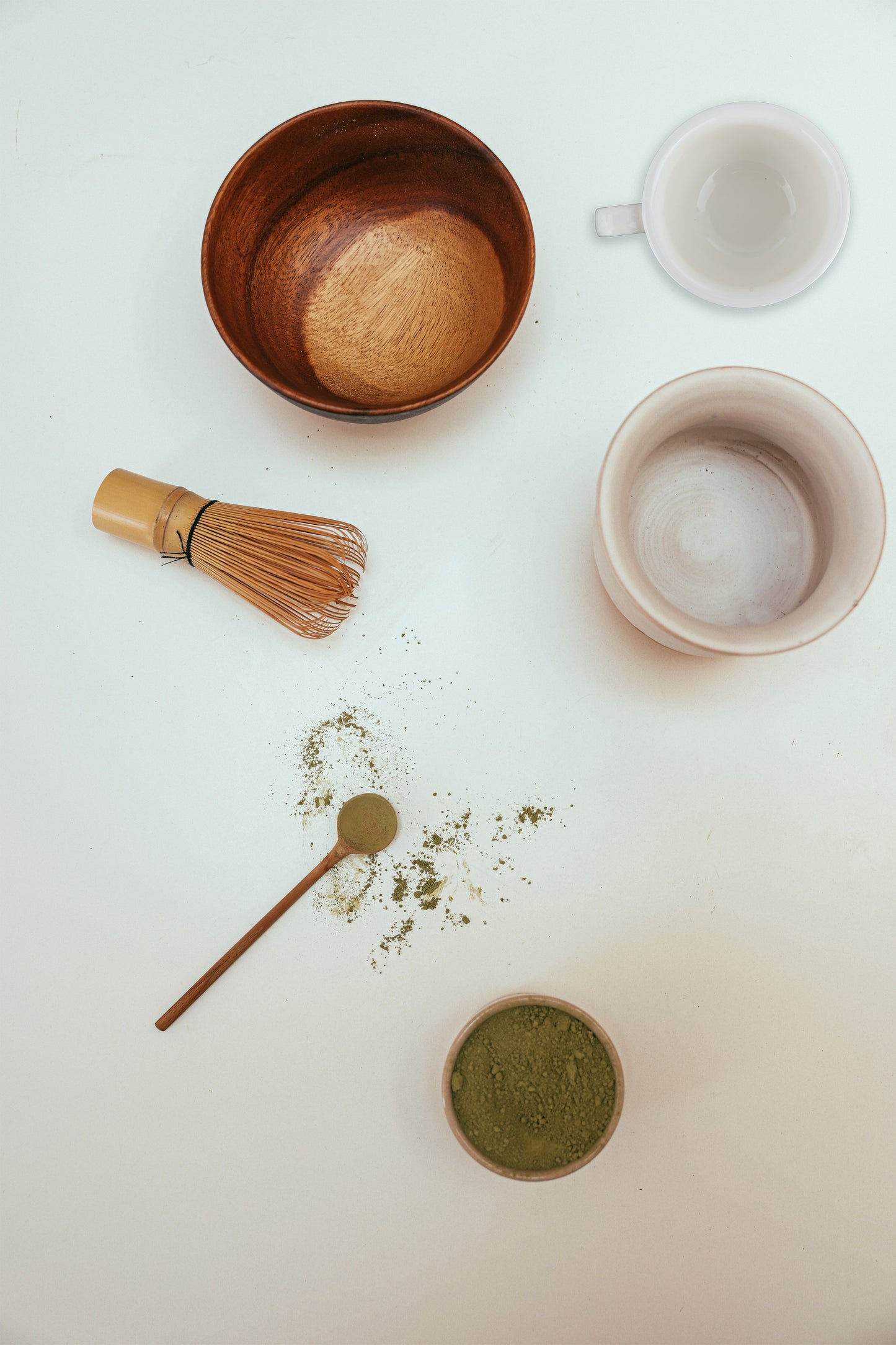 Ancient Roots Turmeric Matcha Mix - With Cinnamon, Ginger, and Black Pepper