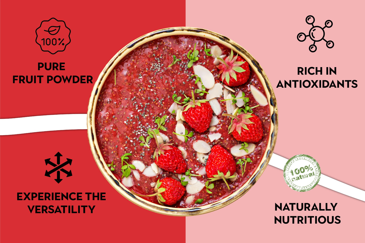 Ancient Roots Strawberry Powder