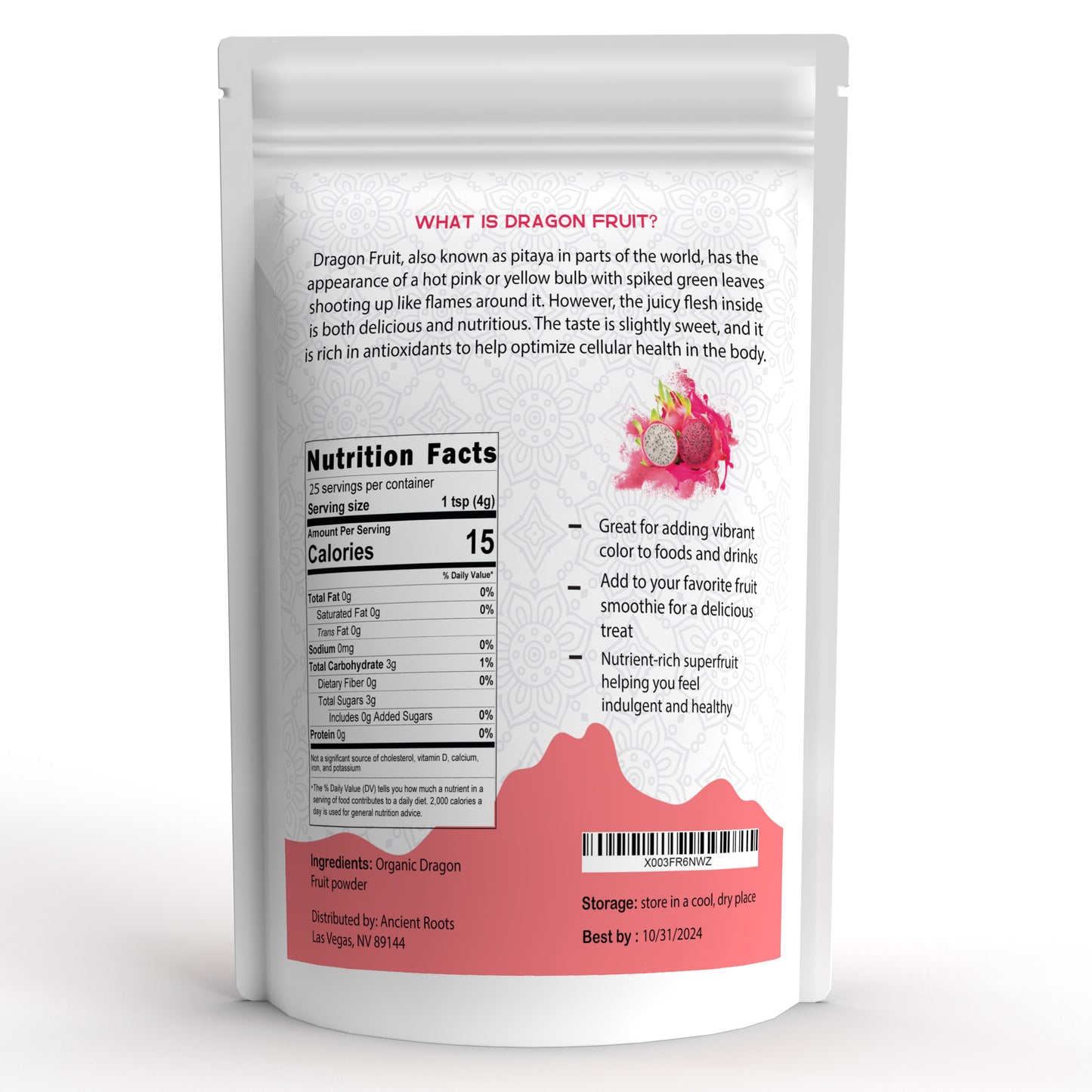 Ancient Roots Dragon Fruit Powder